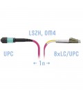 SNR-PC-MPO/UPC-8LC/UPC-DPX-MM4-1m