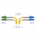 SNR-PC-LC/UPC-LC/APC-DPX-0,5m
