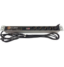 Блок силовых розеток с устройством автоматического ввода резерва BONCH-ATS/PDU 8A-5S-Am-C14/C14