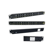 Инжекторная патч-панель PoE 16 портов RJ-45, UTP, кат.5Е