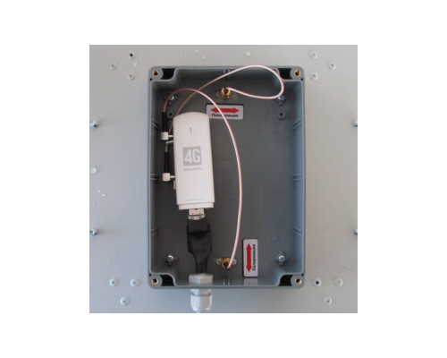 AGATA MIMO 2x2 BOX - широкополосная панельная антенна с боксом для модема 4G/3G/2G (15-17 dBi)
