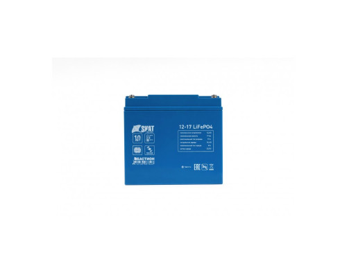 АККУМУЛЯТОР ЛИТИЙ-ЖЕЛЕЗО-ФОСФАТНЫЙ ГЕРМЕТИЗИРОВАННЫЙ SKAT I-BATTERY 12-17 LIFEPO4