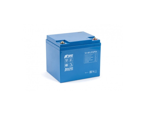 АККУМУЛЯТОР ЛИТИЙ-ЖЕЛЕЗО-ФОСФАТНЫЙ ГЕРМЕТИЗИРОВАННЫЙ SKAT I-BATTERY 12-40 LIFEPO4