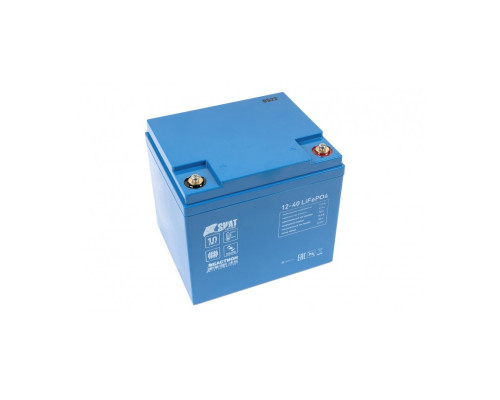 АККУМУЛЯТОР ЛИТИЙ-ЖЕЛЕЗО-ФОСФАТНЫЙ ГЕРМЕТИЗИРОВАННЫЙ SKAT I-BATTERY 12-40 LIFEPO4