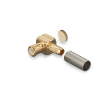 Антэкс MCX-папа угловой под кабель RG-174 /U, RG-316 /U обжимной