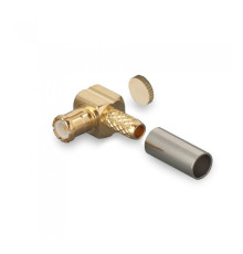 Антэкс MCX-папа угловой под кабель RG-174 /U, RG-316 /U обжимной