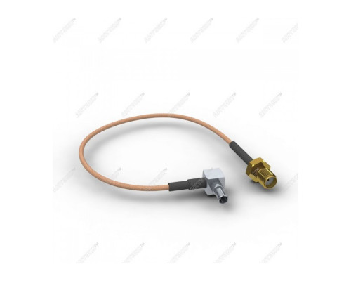 Антенный адаптер для USB 3G/4G модемов Huawei и ZTE (SMA-female - TS-9)