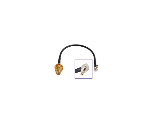 Антенный адаптер Huawei и ZTE (SMA-female угловой - TS-9 угловой)