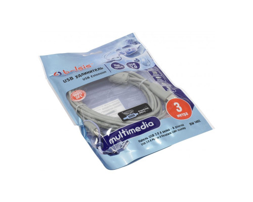 Кабель удлинитель USB Belsis nano 3м (BW1402)