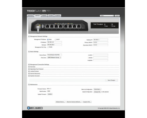 Коммутатор Ubiquiti TOUGHSwitch PoE Carrier