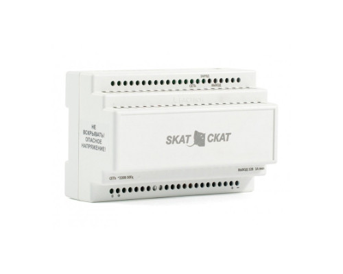 МАЛОГАБАРИТНЫЙ ИБП СО ВСТРОЕННОЙ LI-ION АКБ SKAT-12DC-1.0 LI-ION (СКАТ ИБП-12/1-3,2/LI-DIN)