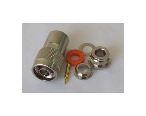 N-112/8D SGT, N, вилка, прижимная, посеребренная, 8D-FB