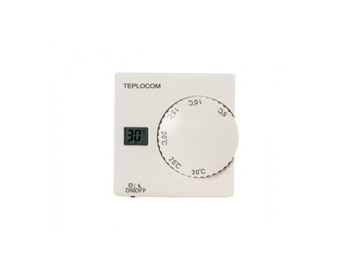 ПРОВОДНОЙ КОМНАТНЫЙ ТЕРМОСТАТ TEPLOCOM TS-2AA/8A ПРОВОДНОЙ КОМНАТНЫЙ ТЕРМОСТАТ TEPLOCOM TS-2AA/8A