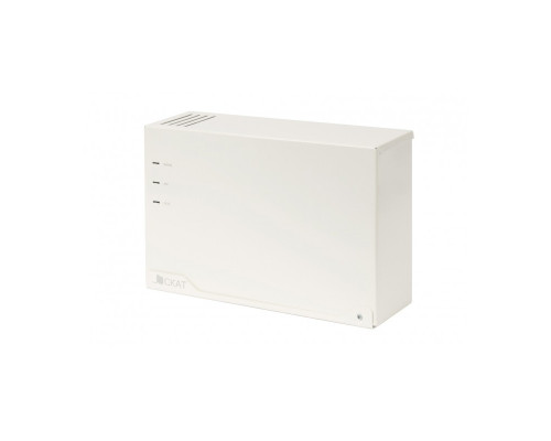 СКАТ-1200М (СКАТ ИБП-12/3-2Х7) источник питания 12В 3А корпус под АКБ 2х7 Ач холодный пуск