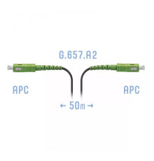SNR-PC-FTTH-SC/APC-B-50m