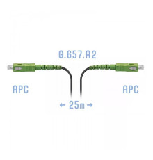 SNR-PC-FTTH-SC/APC-E-25m