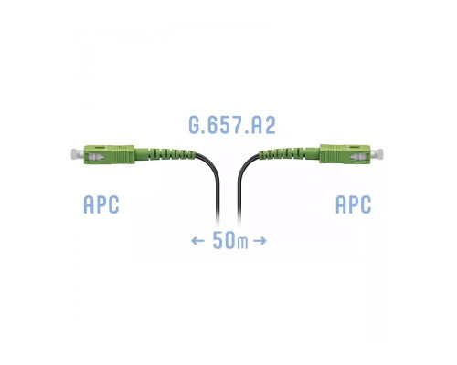 SNR-PC-FTTH-SC/APC-E-50m