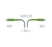SNR-PC-FTTH-SC/APC-H-20m