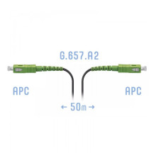 SNR-PC-FTTH-SC/APC-H-50m