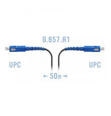SNR-PC-FTTH-SC/UPC-B-50m