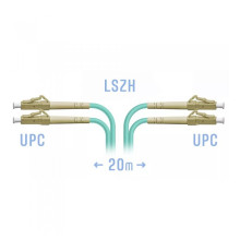 SNR-PC-LC/UPC-MM-DPX-20m