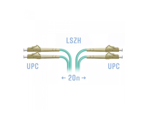 SNR-PC-LC/UPC-MM-DPX-20m