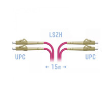 SNR-PC-LC/UPC-MM4-DPX-15m