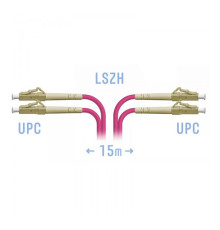 SNR-PC-LC/UPC-MM4-DPX-15m