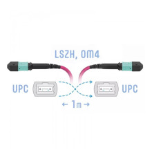 SNR-PC-MPO/UPC-MPO/UPC-FF-MM4-8F-1m